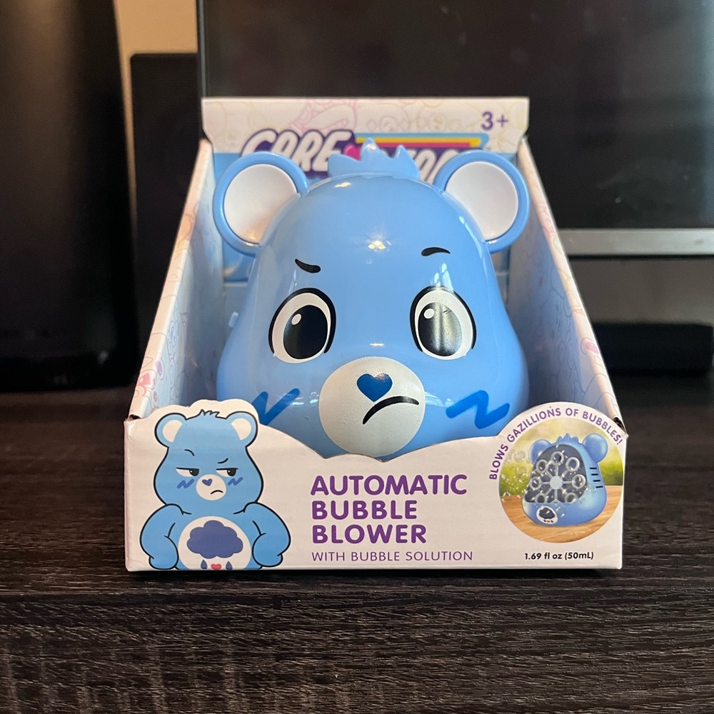 Target Bullseye Care Bears Bubble Blower Blue BNWT 🐻‍❄️